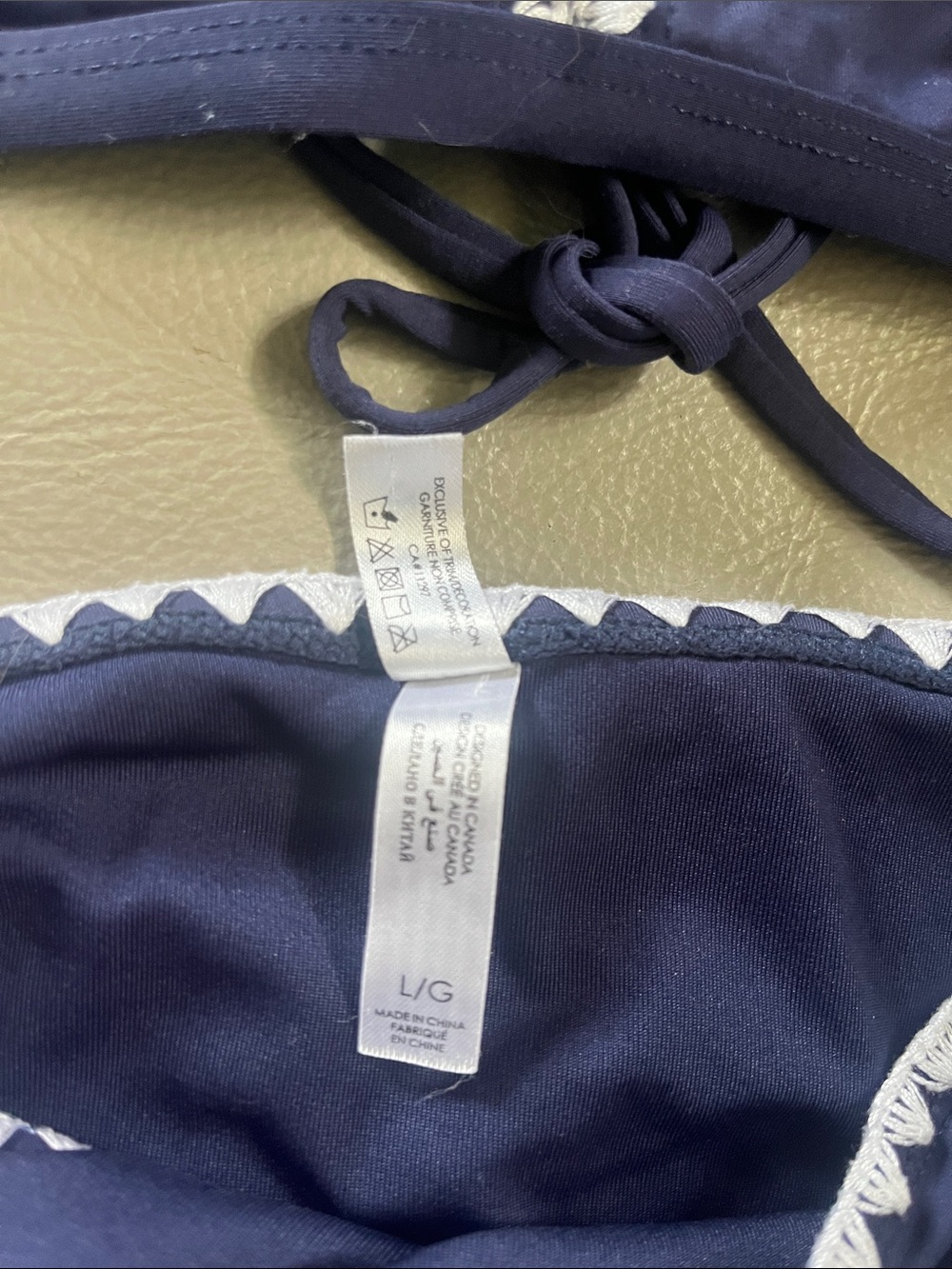la Vie en Rose Embroidered High-Neck Bikini Set - Women Swim - Picture 3 of 11
